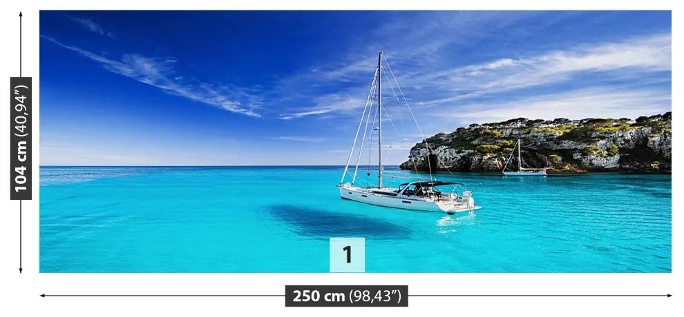 Carta da parati Barca a vela di Menorca 104x70 cm
