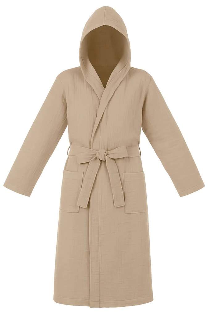 Accappatoio con cappuccio cotone taglia S/M talpa Spa