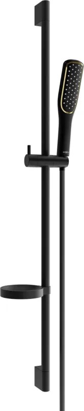 Mexen DS49 set doccia scorrevole, nero - 785494583-75