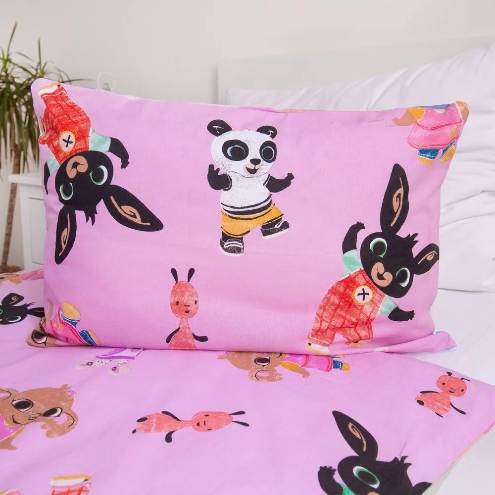 Set copripiumino e federa da bambini in cotone per culla 100x135 cm Bing "It's a thing" – Jerry Fabrics