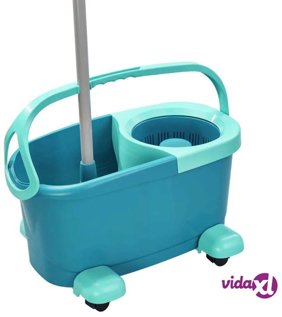 Leifheit Set Mocio per Pavimenti a Disco Clean Twist Ergo Mobile