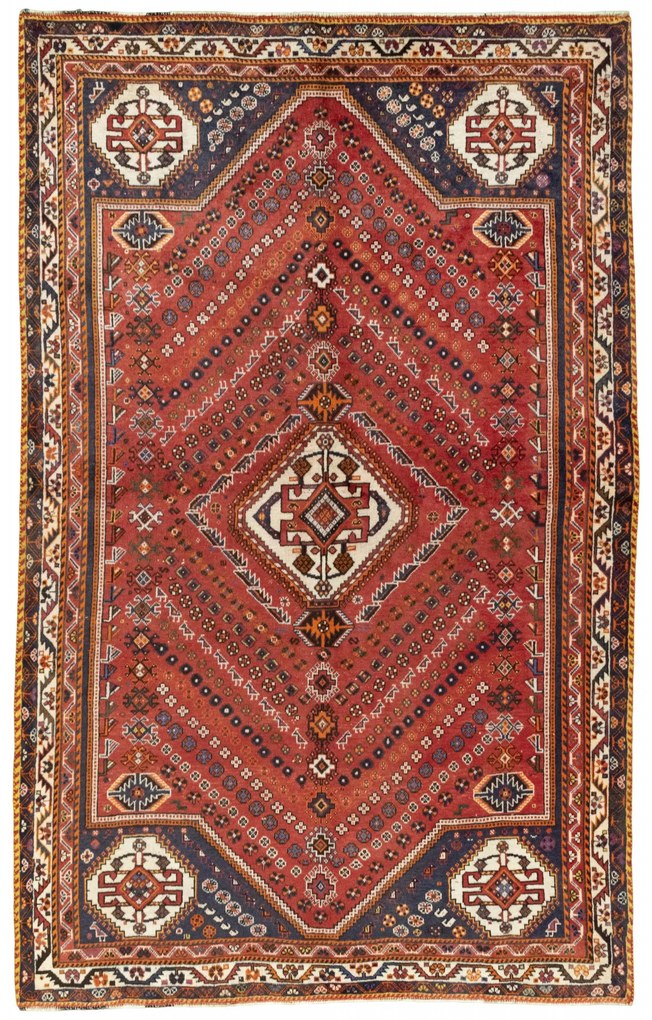 Tappeto persiano 160x260 Rosso (Iran) Annodato A Mano
