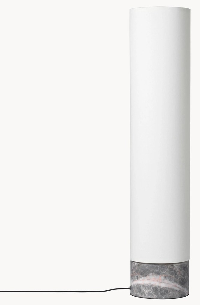 Lampada da terra a LED con luce regolabile e base in marmo Unbound, varie misure