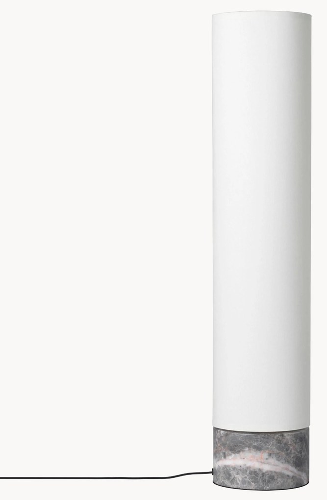 Lampada da terra a LED luce regolabile con base in marmo Unbound, varie misure