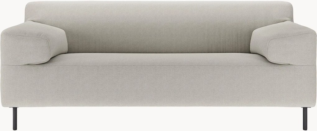 Divano 2 posti grigio polvere/nero freistil180, larg. 182 cm