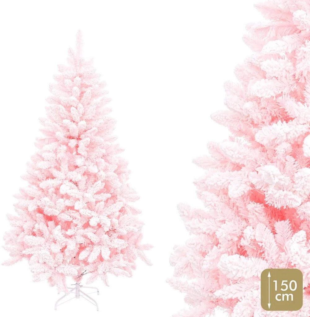 Albero di Natale Rosa PVC 60 x 60 x 150 cm