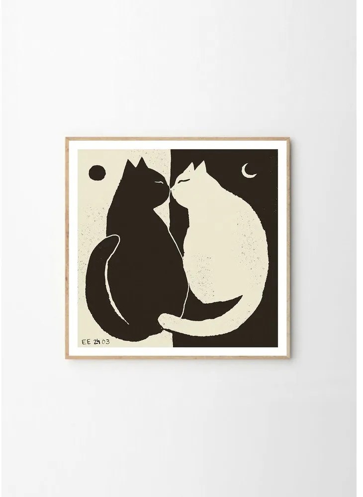 Poster 50x50 cm You and Me – Enikő Katalin Eged – The Poster Club