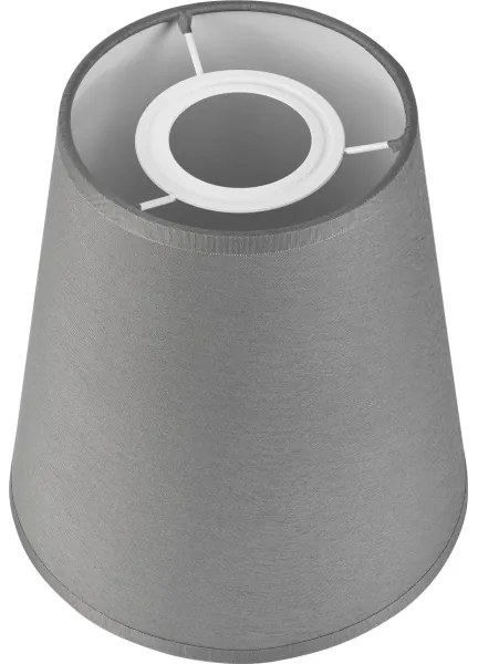 Paralume di ricambio ELLIE E27 Ø 15 cm grigio