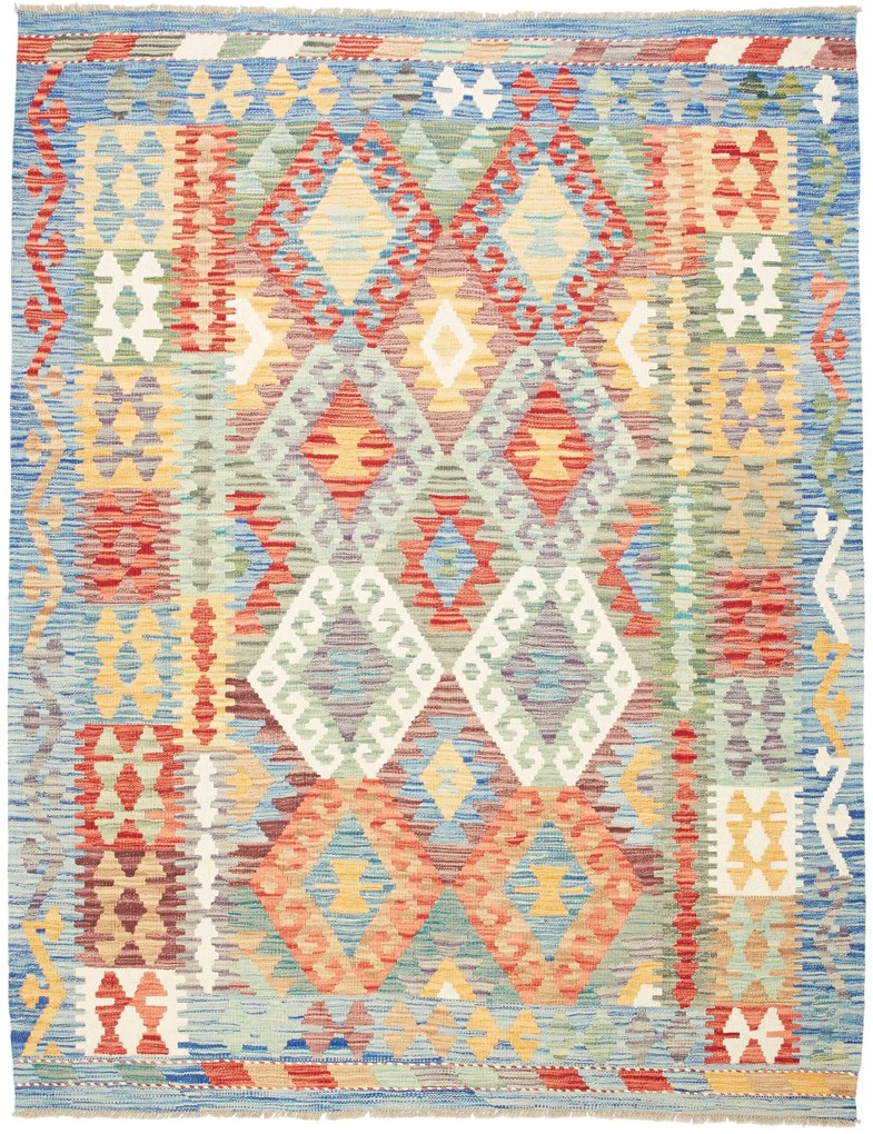 Kilim Tappeto 200x150 (Pakistan) Tessuto A Mano