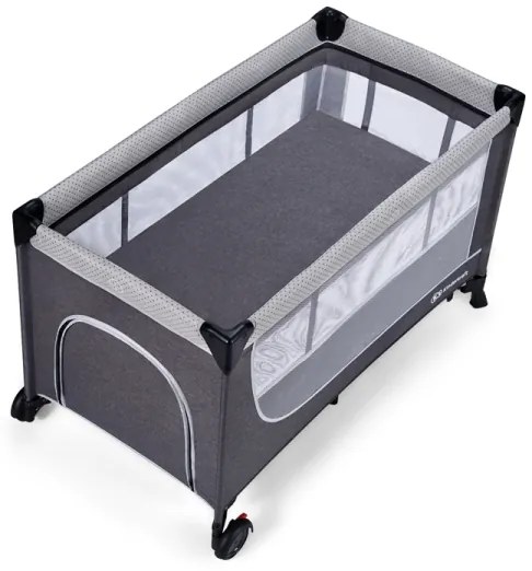 KINDERKRAFT SELECT - Culla da viaggio LEODY grigio