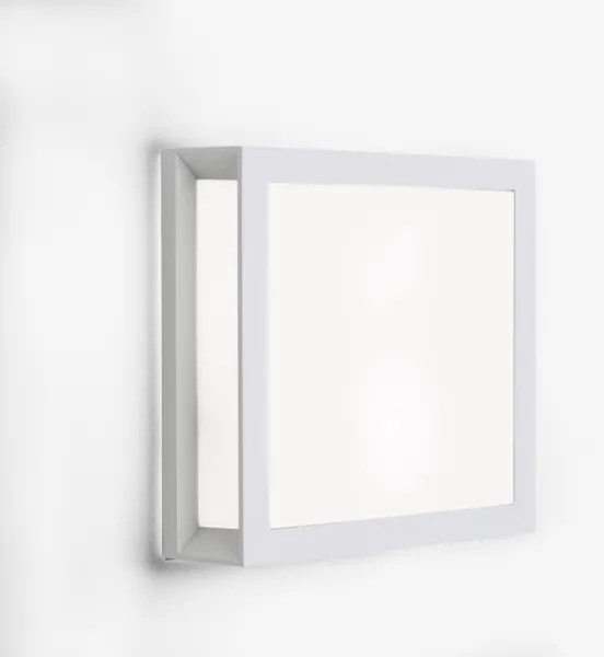 Orion - Lampada da esterno HENRY 2xE27/15W/230V 26x26 cm IP44 bianco