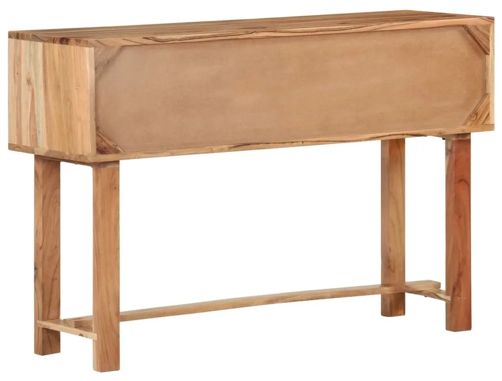 Credenza 115x35x75 cm in legno massello di acacia