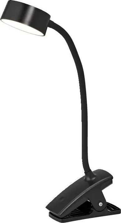 Osram - Lampada da tavolo LED dimmerabile con clip OFFICE LINE LED/4,8W/230V nera