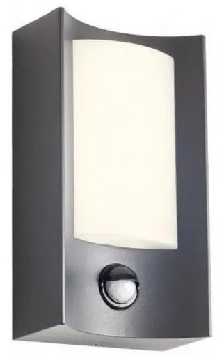 Redo 90486 - LED Applique da esterno con sensore WARP LED/8W/230V IP44