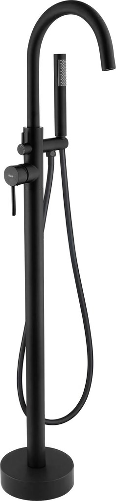 Rubinetto indipendente Rea Lungo Black