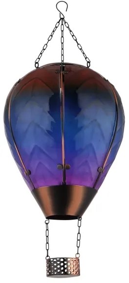 Globo 36137 - LED Decorazione solare a ciondolo 24xLED/0,2W/3V IP44 mongolfiera