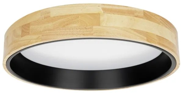 ITALUX PLF-4350-25W-WD-BK-4K - Plafoniera LED CAMPELO LED/25W/230V 4000K