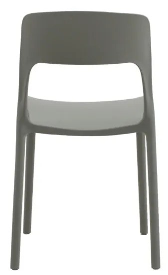 Set di sedie SOUTH BEACH in polipropilene grigio