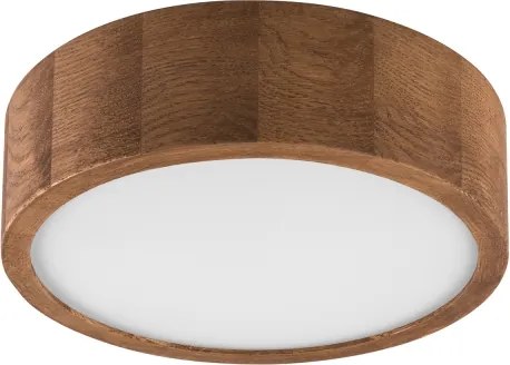 Brilagi - Plafoniera LED RGBW dimmerabile CARVALHO 1xE27/15W/230V Wi-Fi rovere diam. 27,5