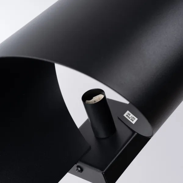 Sollux SL.1309 - Applique TALASSA 1xG9/8W/230V nero