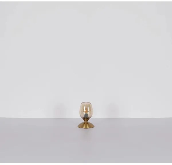 Globo 24007M - Tavolo touch lampada KUWAITA 1xE14/25W/230V ottone