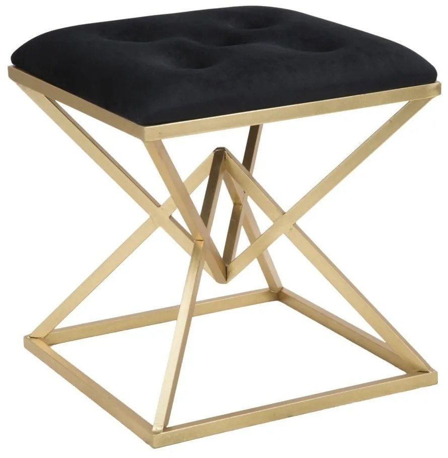 Sedia in nero e oro Piramid - Mauro Ferretti