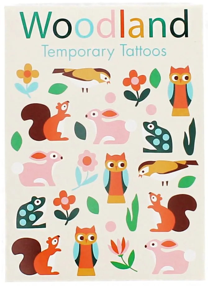 Tatuaggi per bambini Woodland - Rex London
