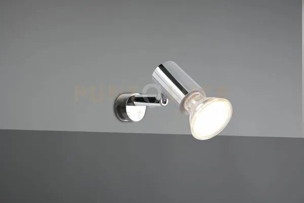 Lorenzo h2o applique spot orientabile cromo da applicare su specchi...