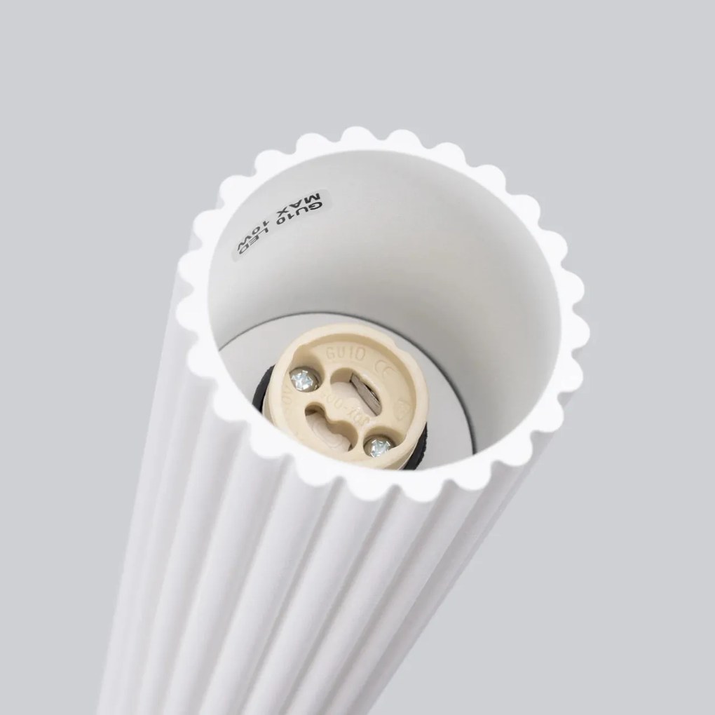 Applique da soffitto GU10 in Alluminio KARBON 10