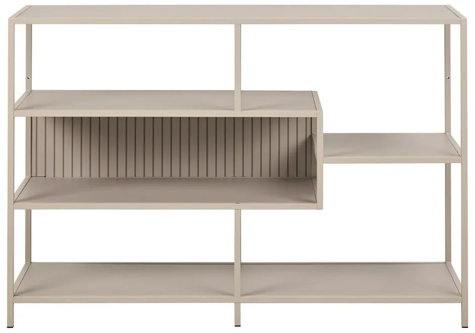 Libreria grigia 114x78x35 cm Seaford - Actona