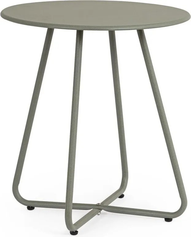 Tavolino da giardino rotondo in acciaio ø 45 cm Jable – Bizzotto