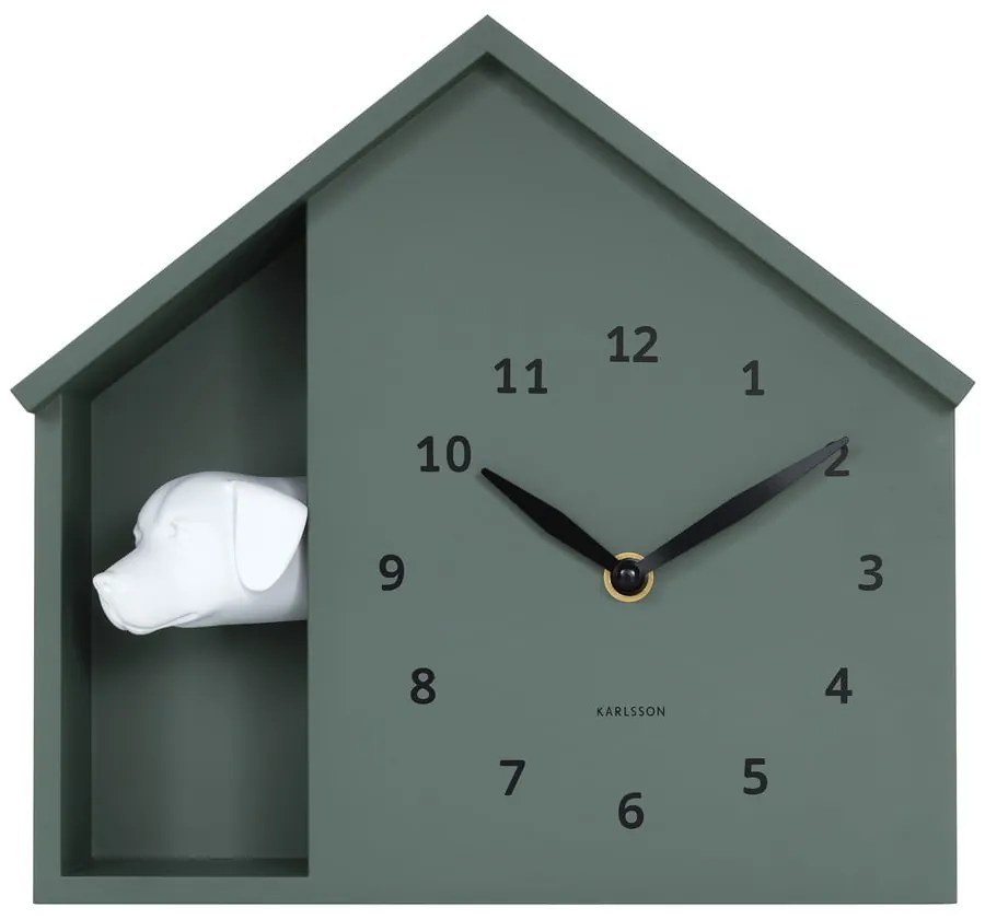 Orologio da parete Peeking Doggy – Karlsson