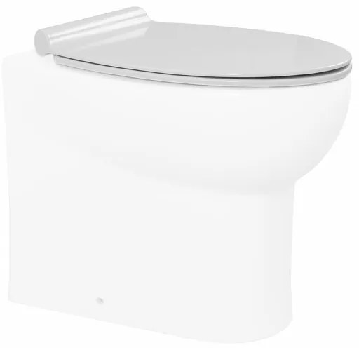 Sedile copri wc Iceberg Bellezza con chiusura rallentata e sgancio rapido
