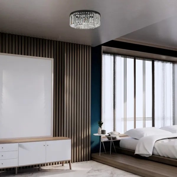 Rabalux 71093 - Plafoniera ELOISA 3xE27/25W/230V