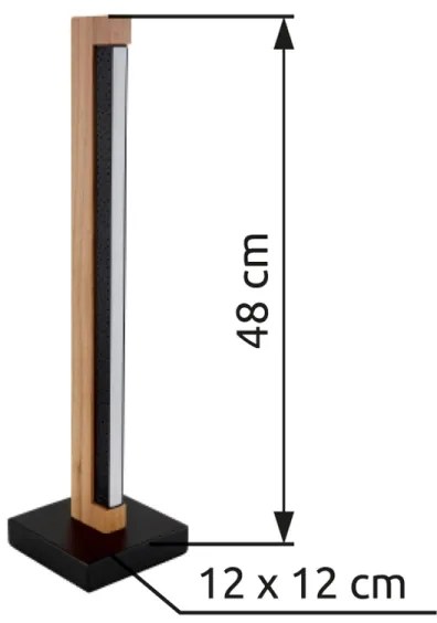 Globo 67849T - Lampada da tavolo LED STARLA LED/8W/230V