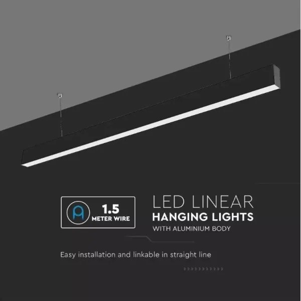 Lampadario LED su filo SAMSUNG CHIP LED/40W/230V 3000-6400K