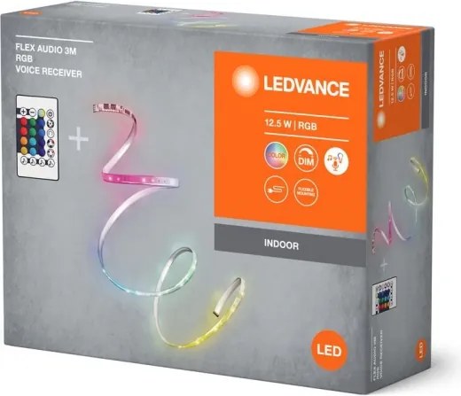 Ledvance - LED RGB Striscia dimmerabile FLEX AUDIO 3m LED/12,5W/230V + +TC