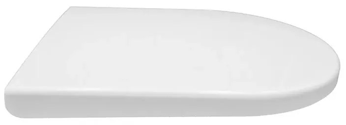 Copri wc compatibile serie Resort di Rak bianco modello avvolgente