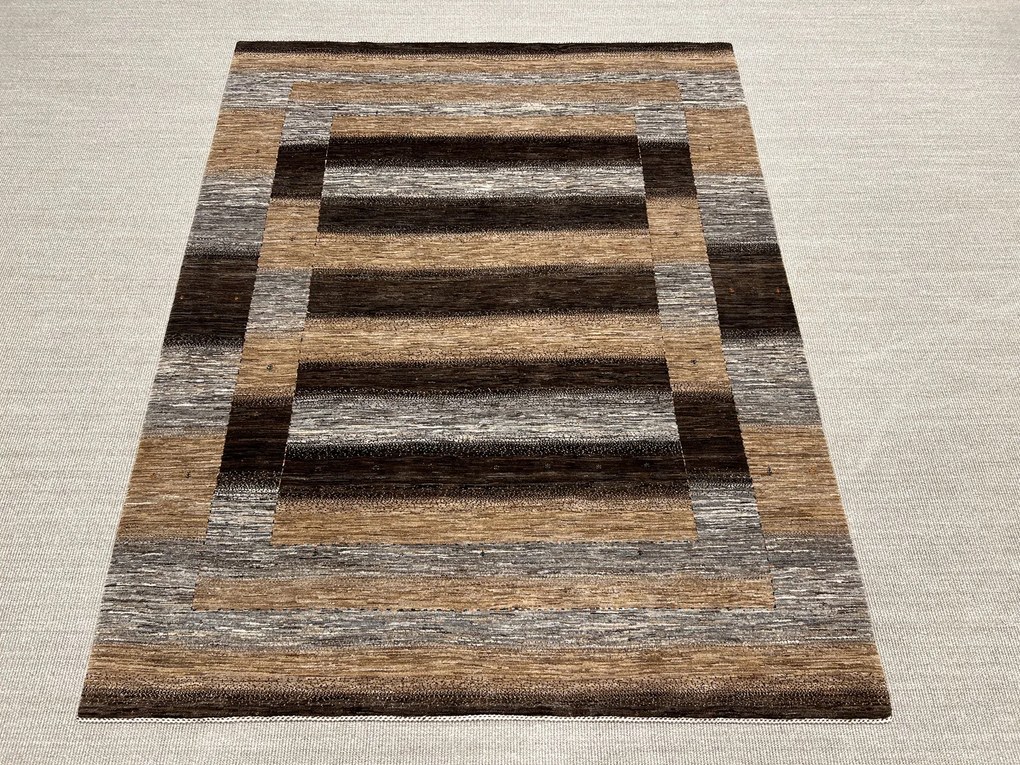 Loribaft Tappeto persiano 200x250 Grigio (Iran) Annodato A Mano