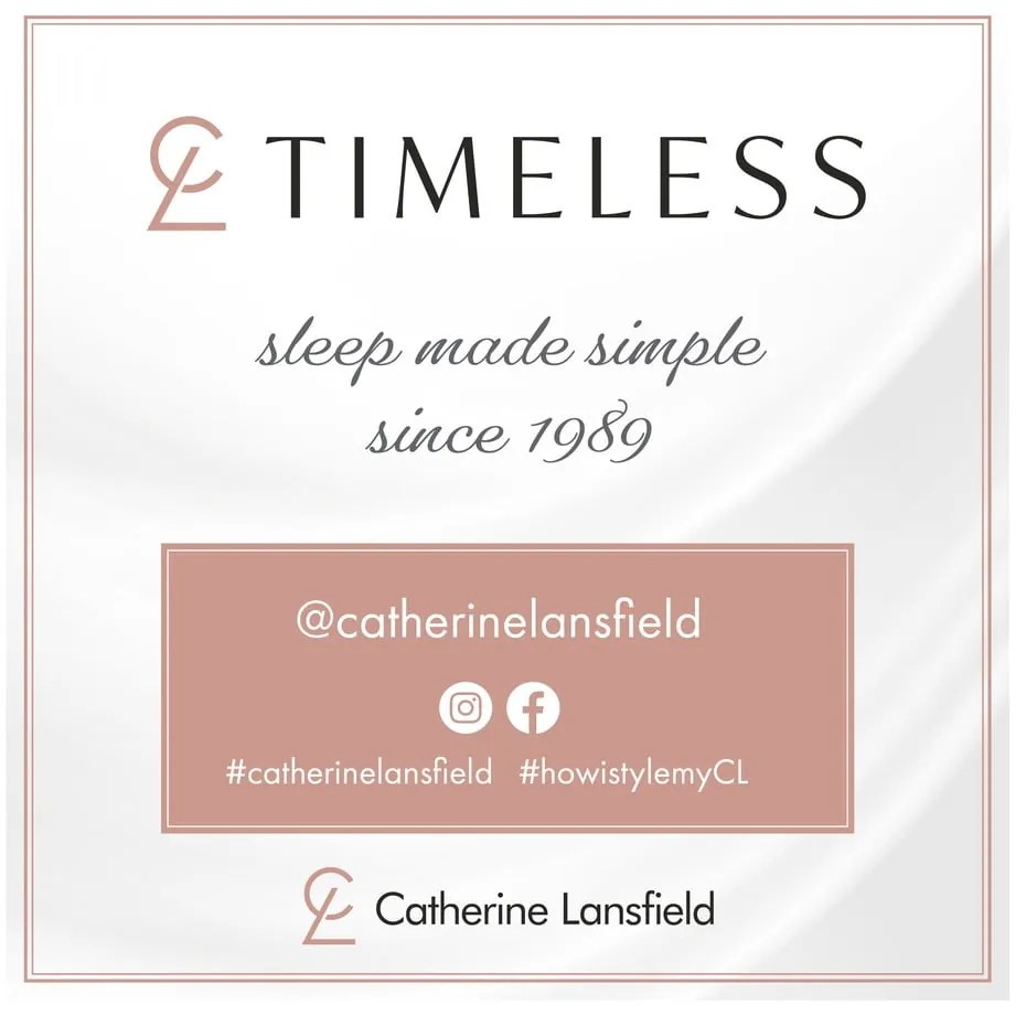 Biancheria da letto lavanda per letto matrimoniale 200x200 cm Heatset Wave – Catherine Lansfield