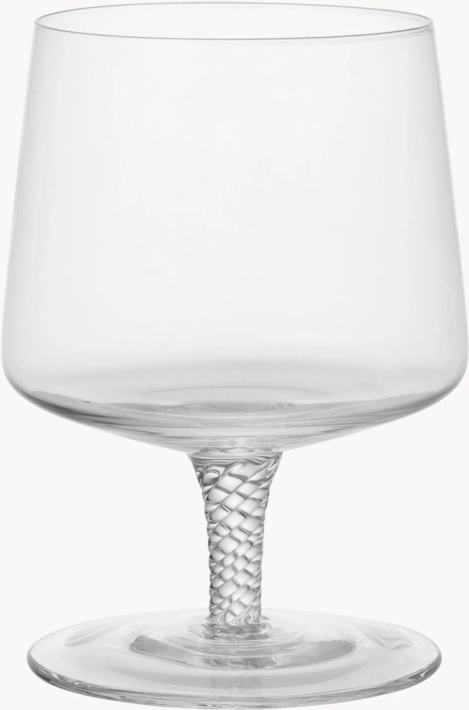 Set di 4 bicchieri da cocktail in vetro soffiato Bellevue