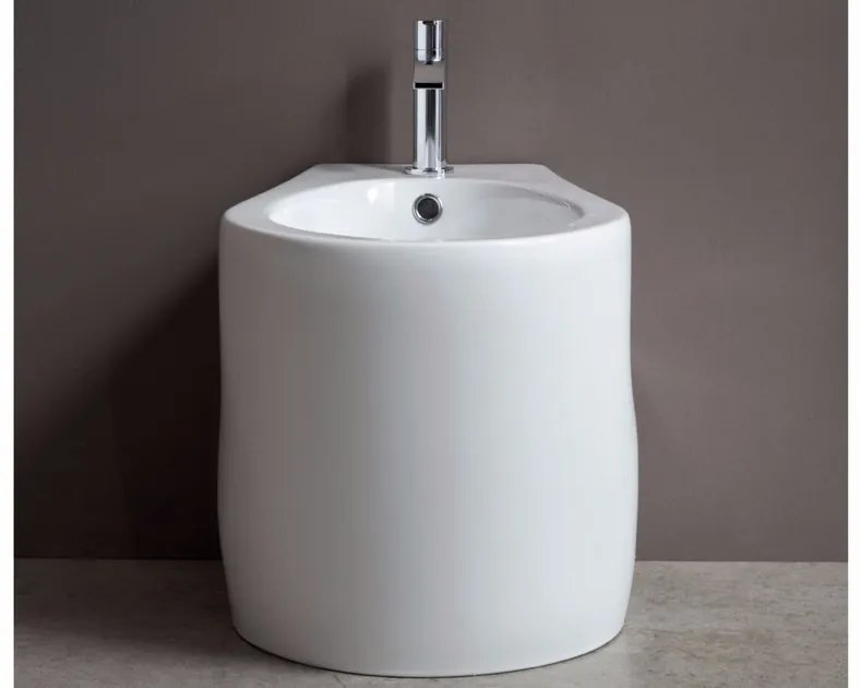 Nic design Pillow Bidet 53 5x41 Bianco Lucido