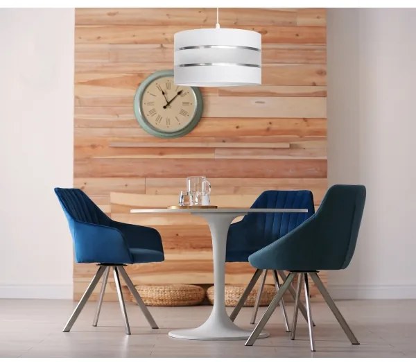 Lampadario su filo HELEN 1xE27/15W/230V bianco