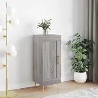 Credenza Grigio Sonoma 34,5x34x90 cm in Legno Multistratocod mxl 129318