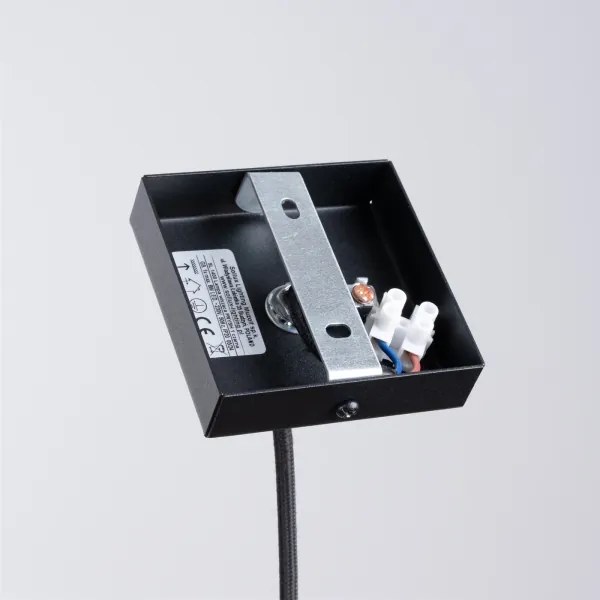 Sollux SL.1400 - Lampadario a sospensione con filo PRYSM 1xG9/8W/230V nero