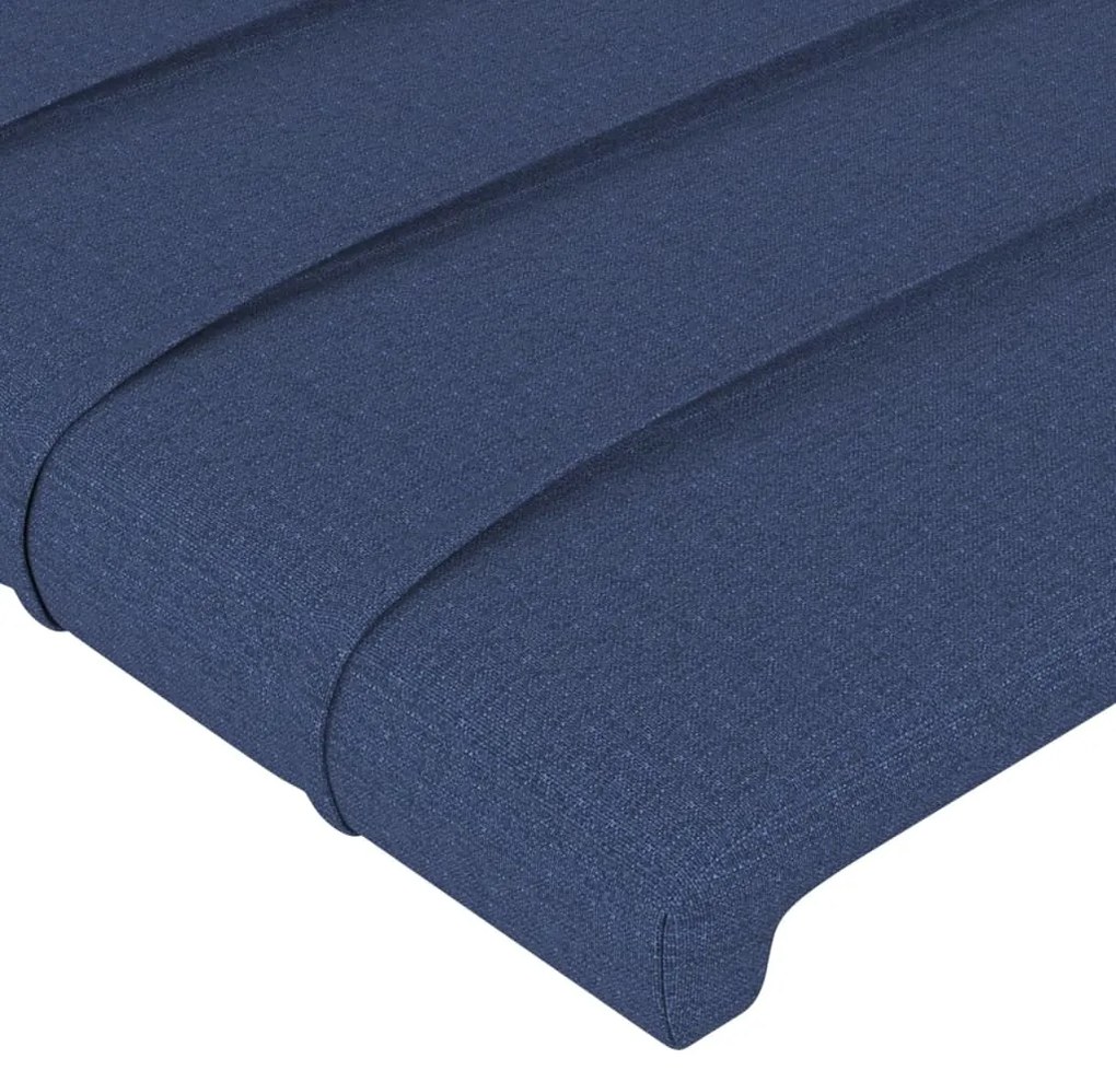 Testiere 4 pz blu 72x5x78/88 cm in tessuto