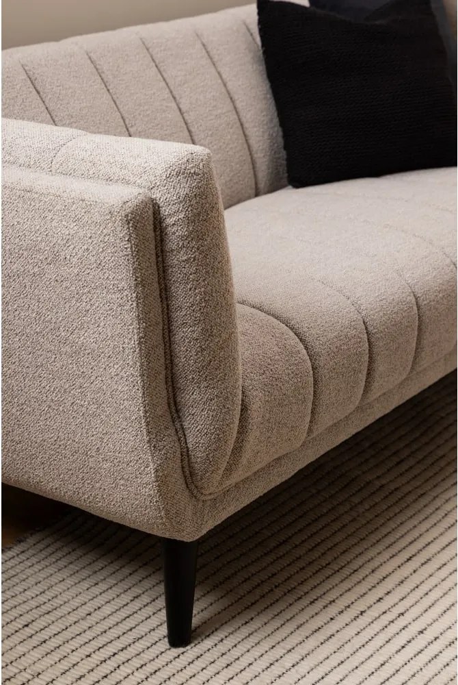 Divano bouclé beige 218 cm Tampa - Actona