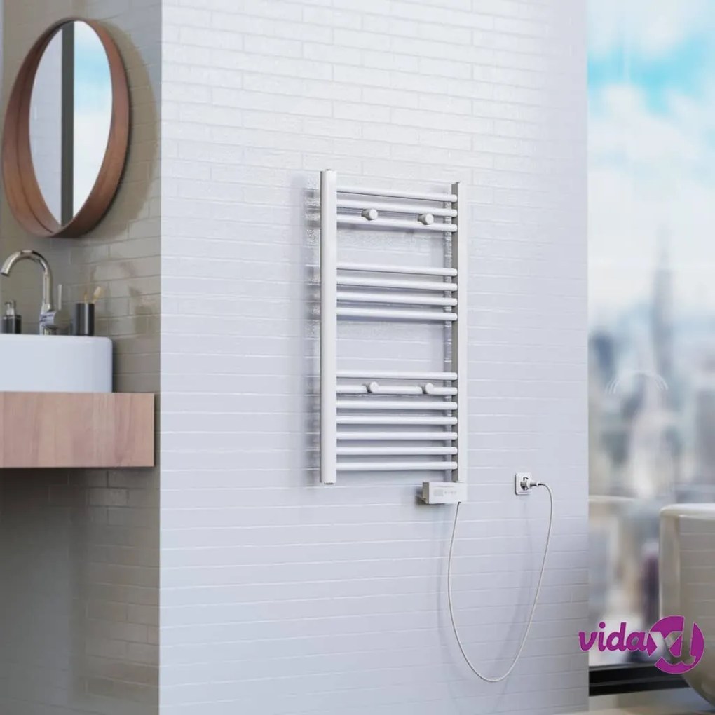 EISL Termoarredo per il Bagno con Timer Bianco 80x50x15 cm
