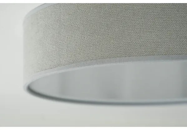 Duolla - Lampada LED da soffitto CORTINA LED/26W/230V Ø30 cm 4000K grigio