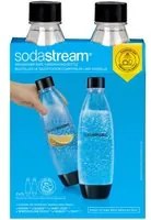 Set 2 bottiglie 1L per gasatori SodaStream